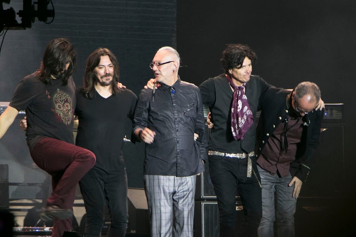 Imagen promocional de Caifanes.