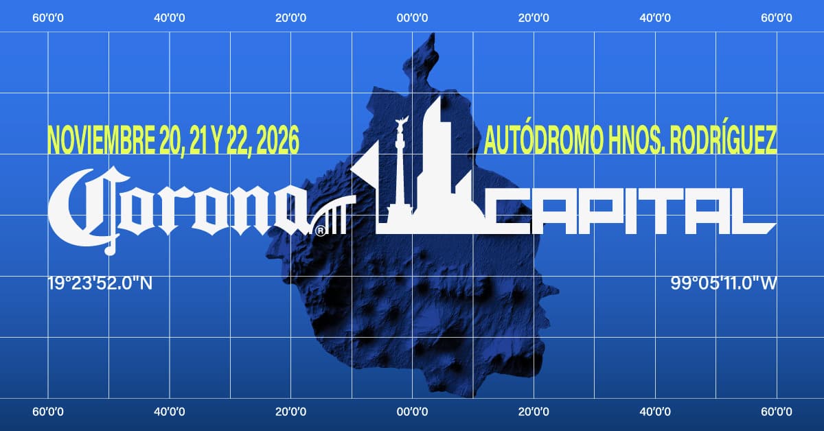 Imagen promocional de Corona Capital.